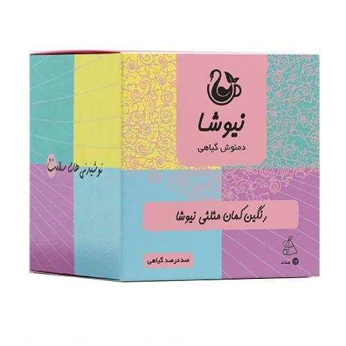 حاوی دمنوشهای مثلثی ۱۲ عددی نیوشا
