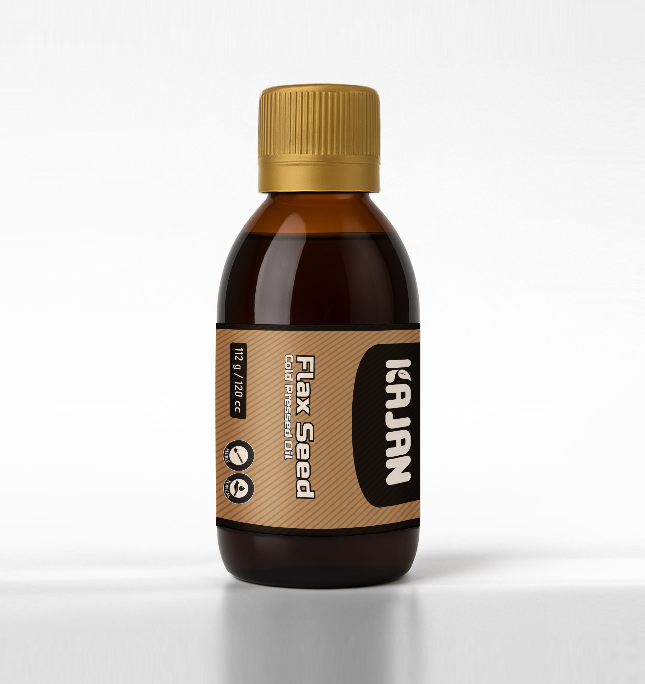 روغن تخم کتان  خالص «پرس سرد»